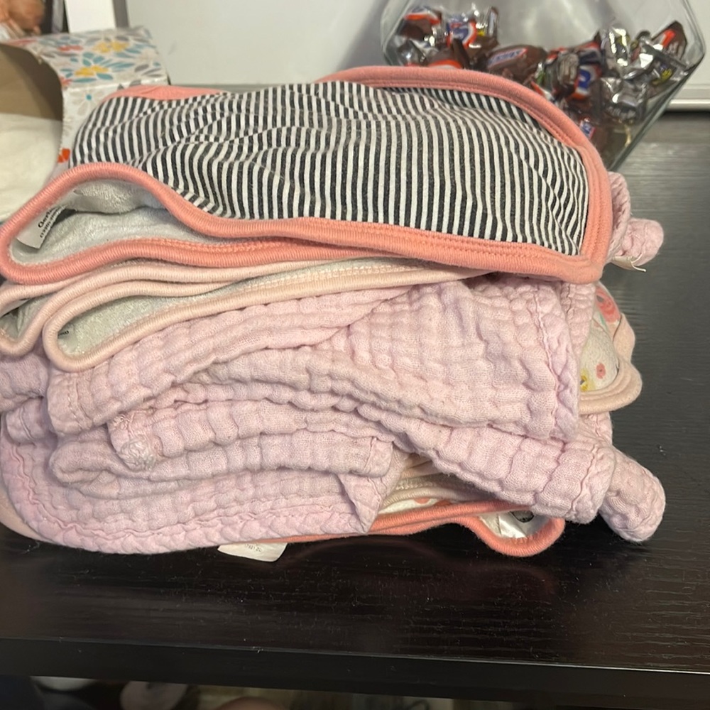 Baby burp Cloths